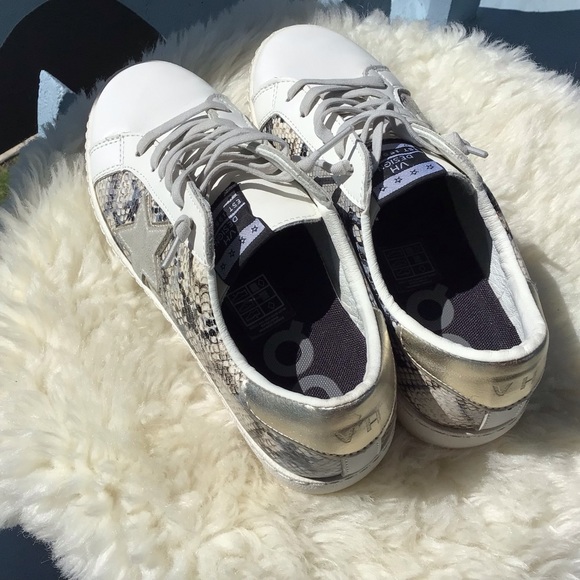 Vintage Havana Kate VH Design Faux Snakeskin Leather Slip-on Sneakers - Picture 4 of 15